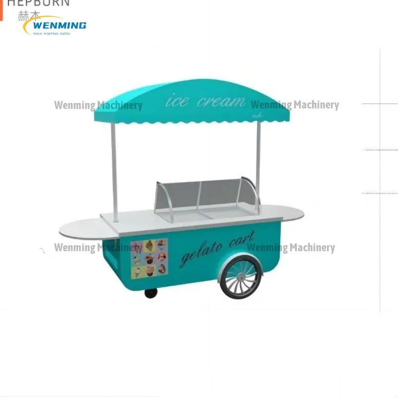 Versatile Vending Cart Street Vendor Food Carts For Sale