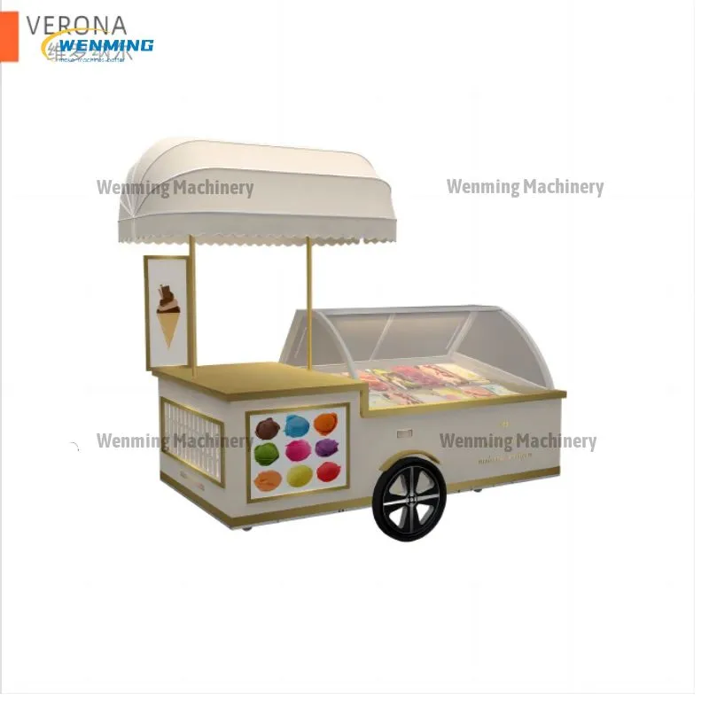 Versatile Vending Cart Street Vendor Food Carts For Sale