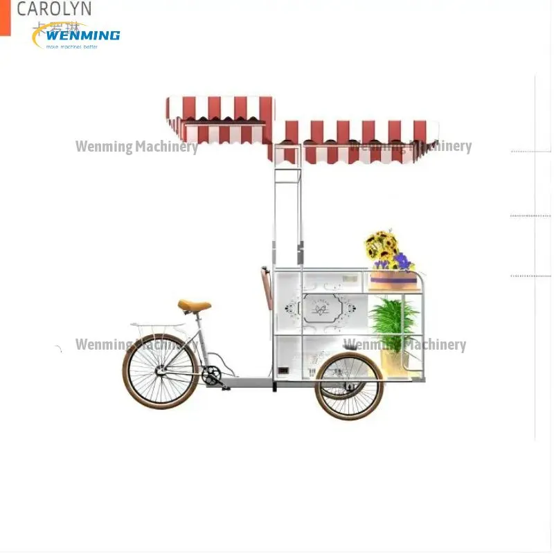 Versatile Vending Cart Street Vendor Food Carts For Sale