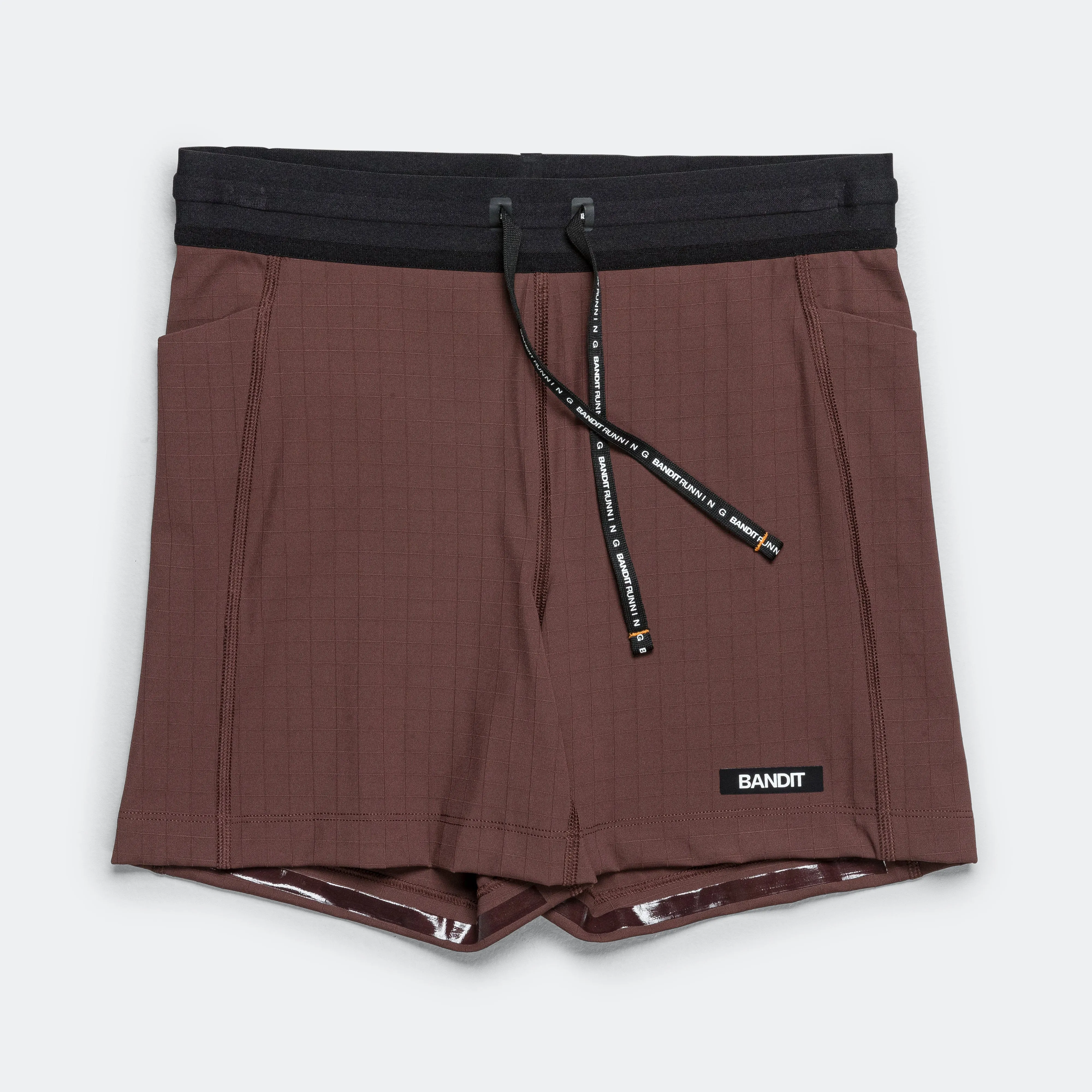 Womens Gridlock™ 5" Compression Short - Chocolate